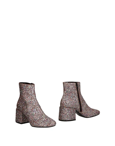 Maison Margiela Ankle Boot In Pink