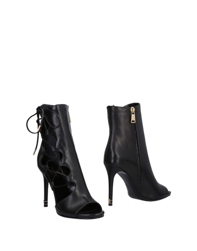 Roberto Cavalli Ankle Boot In Black