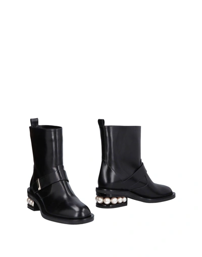 Nicholas Kirkwood Ankle Boot In Black