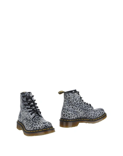 Dr. Martens' Ankle Boot In Grey