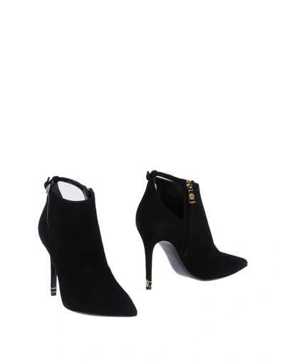 Roberto Cavalli Ankle Boot In Black