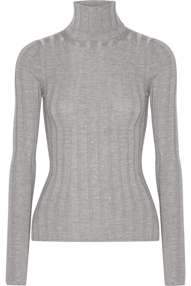Acne Studios Corin Ribbed Merino Wool-blend Turtleneck Sweater In ...