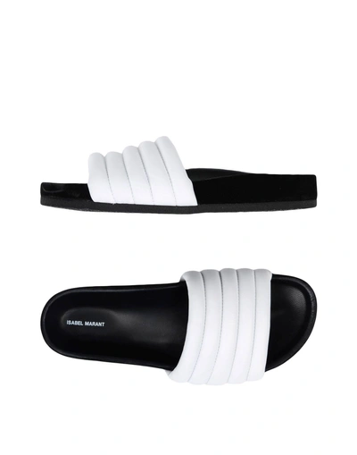 Isabel Marant Sandals In White