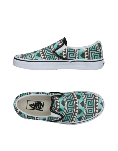 Vans Trainers In Turquoise