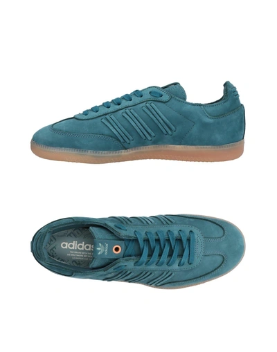 Adidas Originals Trainers In Turquoise