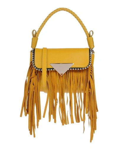 Sara Battaglia Handbag In Yellow