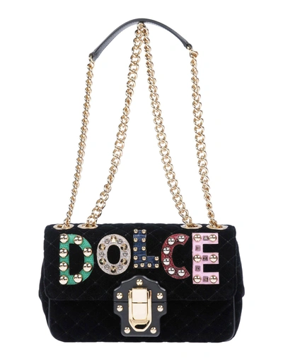 Dolce & Gabbana Cross-body Bags In Black