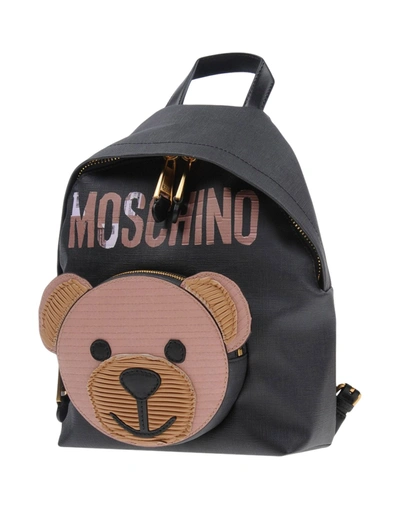 Moschino Backpack & Fanny Pack In Black