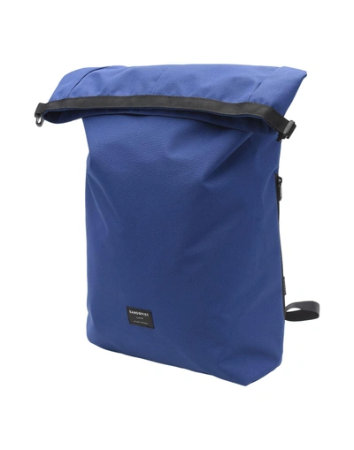 Sandqvist Backpacks & Fanny Packs In Blue