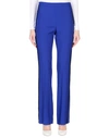 Msgm Casual Pants In Bright Blue