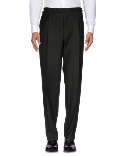 Canali Casual Pants In Black