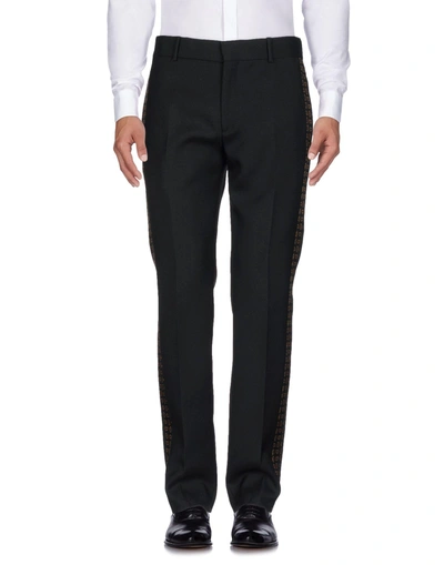 Alexander Mcqueen Casual Pants In Black