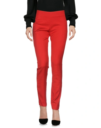 Love Moschino Casual Trousers In Red