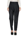 Msgm Casual Pants In Dark Blue
