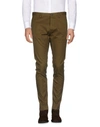 Dsquared2 Casual Pants In Military Green