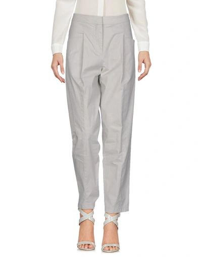 Dkny Casual Pants In Light Grey