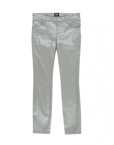 Armani Junior Casual Pants In Grey