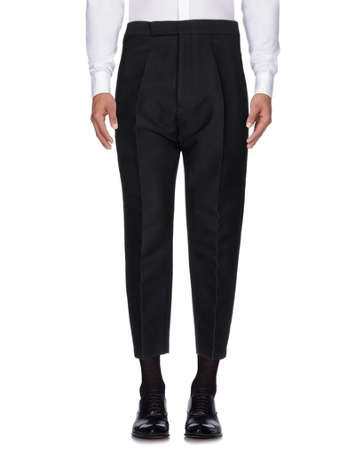Rick Owens Casual Trousers In Black