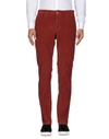 Incotex Casual Pants In Maroon
