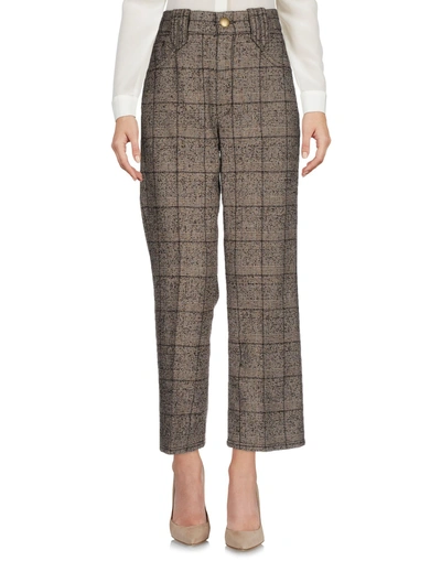 Marc Jacobs Trousers In Dark Brown