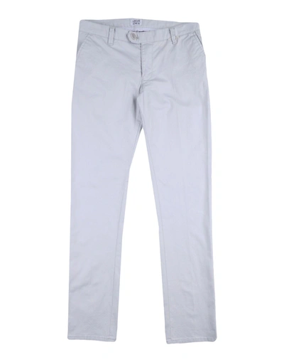 Armani Junior Casual Pants In Light Grey