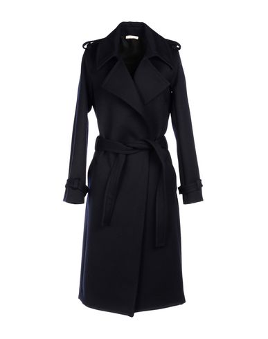 Celine Coat In Dark Blue | ModeSens