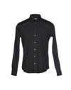 Msgm Solid Color Shirt In Black