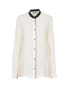 Fausto Puglisi Silk Shirts & Blouses In Ivory