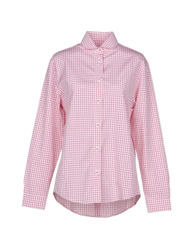 Au Jour Le Jour Checked Shirt In Red