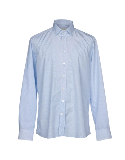 Etro Patterned Shirt In Sky Blue