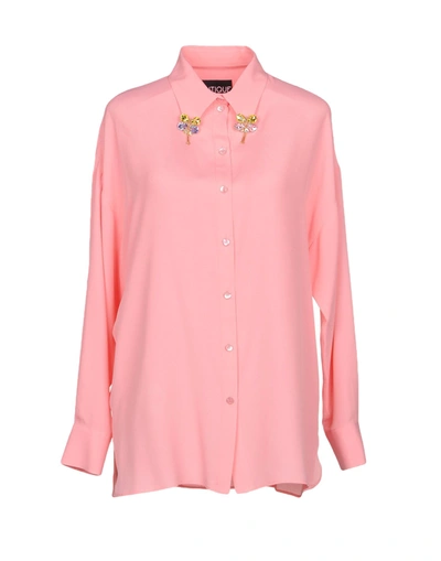 Boutique Moschino Shirts In Pink
