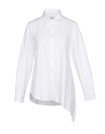 Golden Goose Solid Color Shirts & Blouses In White