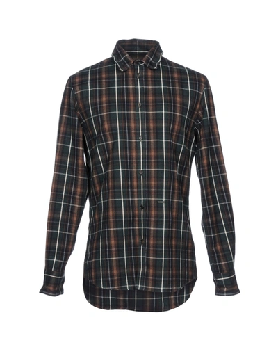 Dsquared2 Shirts In Dark Green