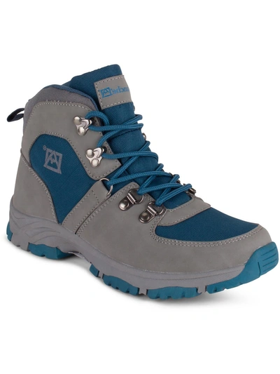 Avalanche Boulder Womens Outdoor Walking Hiking Boots In Grey