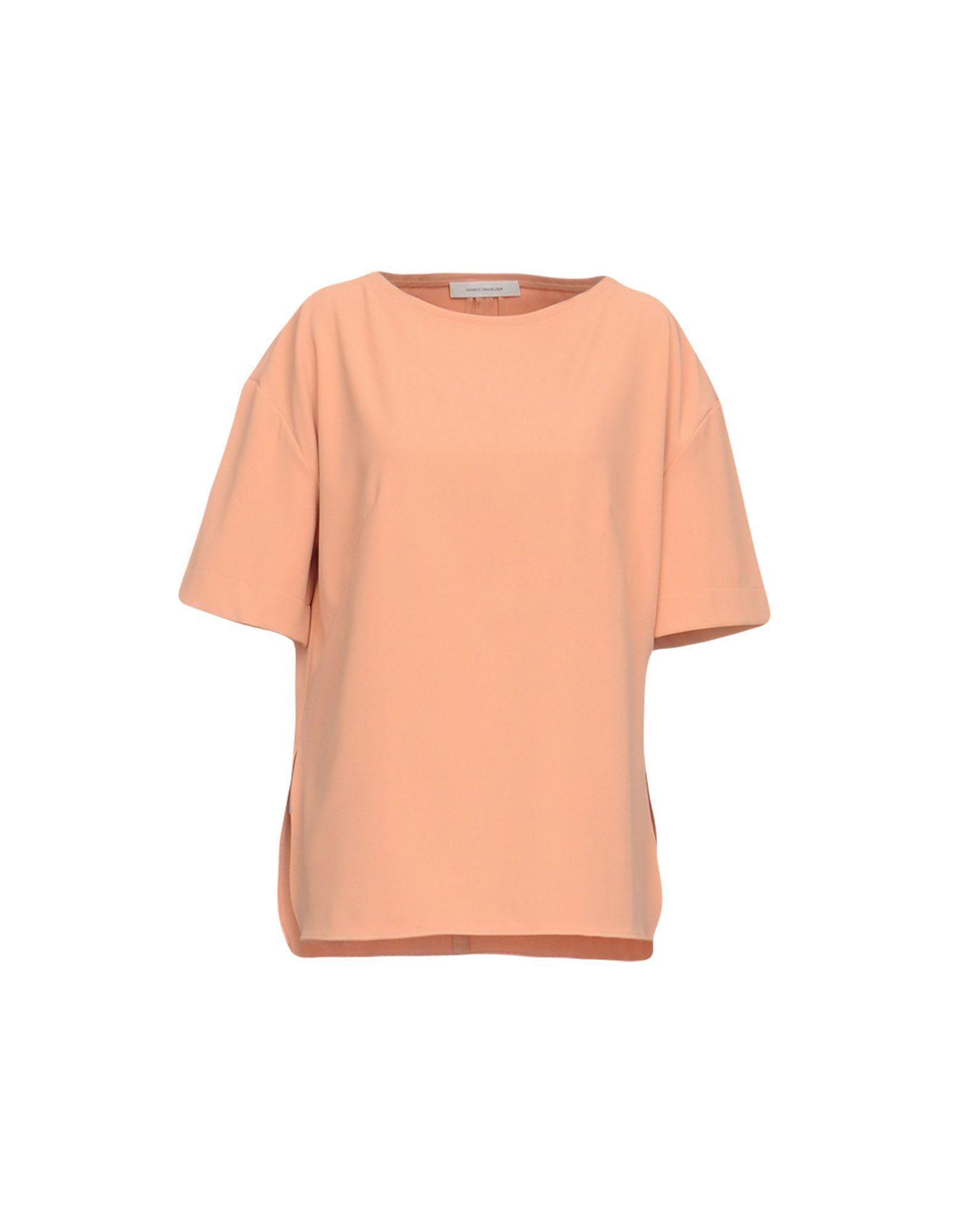 Cedric Charlier Blouse In Pale Pink | ModeSens
