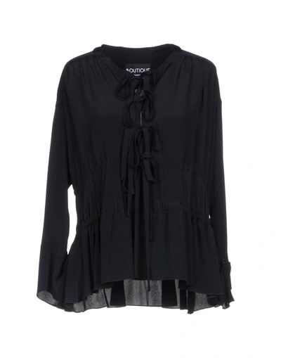 Boutique Moschino Blouse In Black