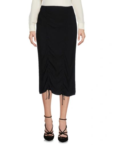 Marni 3/4 Length Skirts In Black