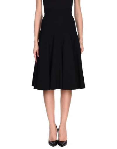 Dolce & Gabbana 3/4 Length Skirt In Black