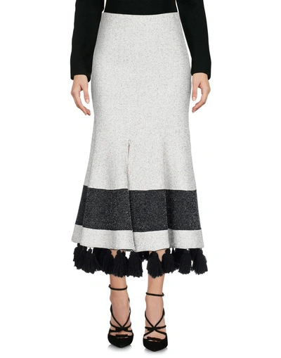 Proenza Schouler 3/4 Length Skirts In Ivory