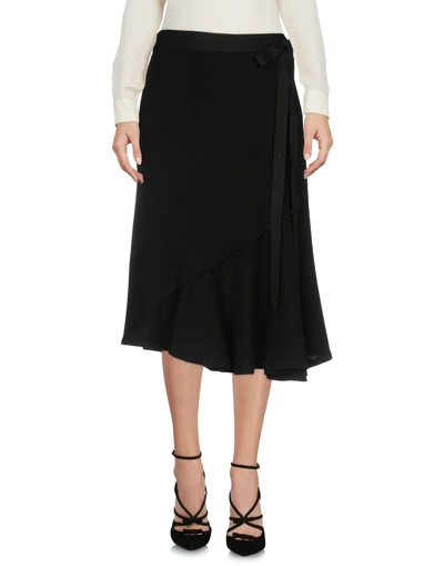 Jw Anderson 3/4 Length Skirts In Black