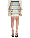 Dolce & Gabbana Knee Length Skirts In Blue