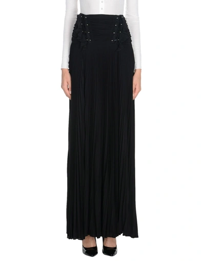 Roberto Cavalli Long Skirts In Black