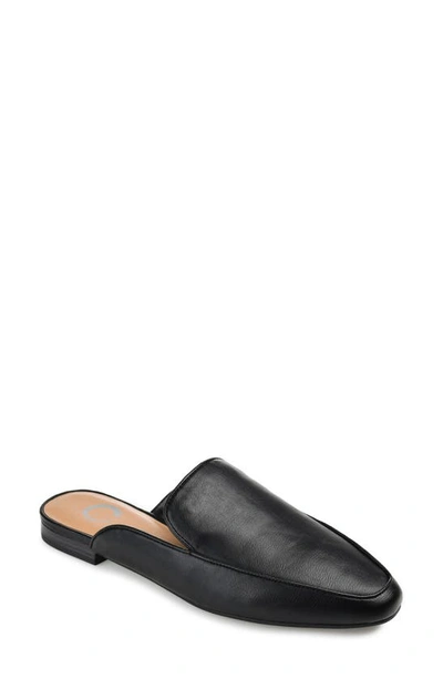 Journee Collection Akza Loafer Mule In Black