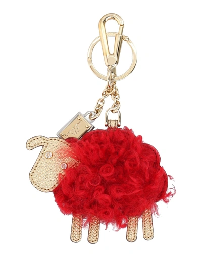 Dolce & Gabbana Key Ring In Red