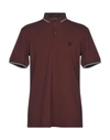 Dolce & Gabbana Polo Shirts In Red