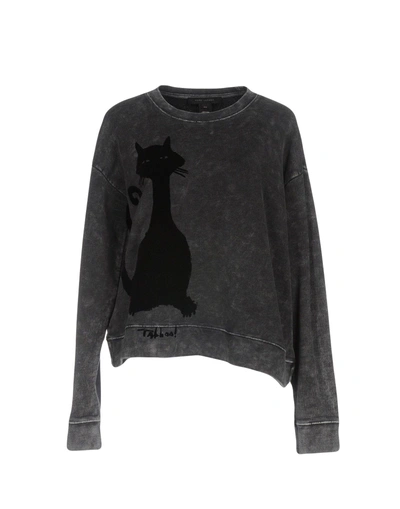 Marc Jacobs Sweatshirt In Steel Grey