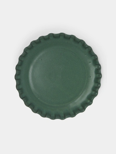 Perla Valtierra Dinner Plates (set Of 4) In Green