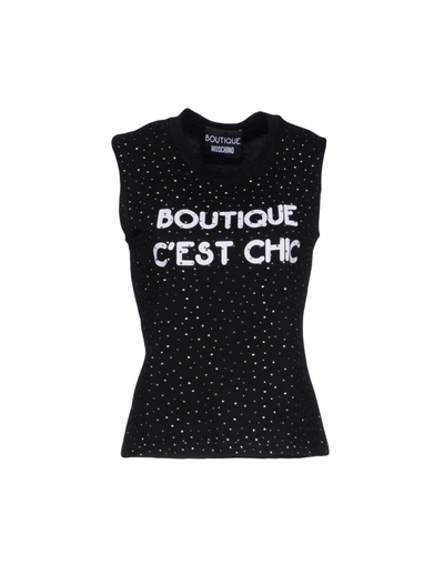 Boutique Moschino T-shirt In Black