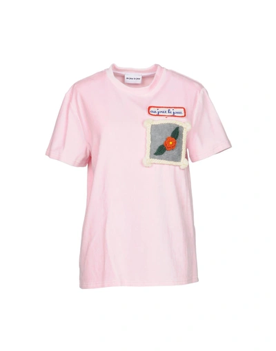Au Jour Le Jour T-shirt In Pink