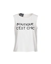 Boutique Moschino Top In White